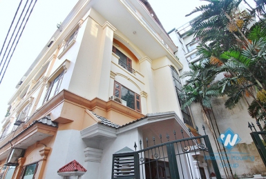 4 bedrooms with a nice family room house located in a good location for rent in Tay Ho, Hanoi